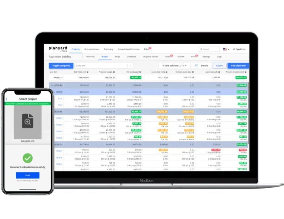 Construction companies save up to 40% of time per employee using Planyard