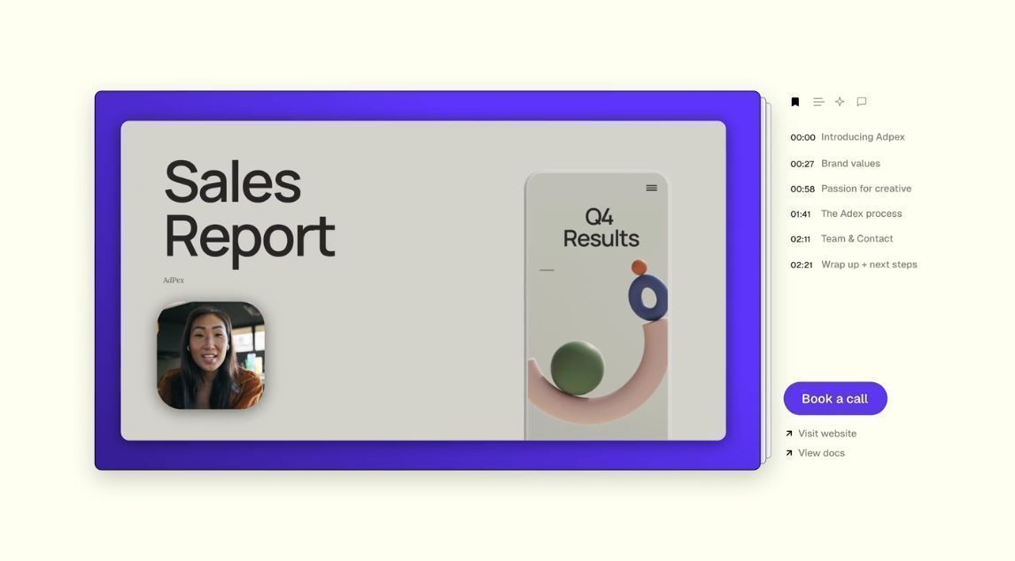 ツSupercut: the blazing-fast, on-brand video-messaging for busy teams.